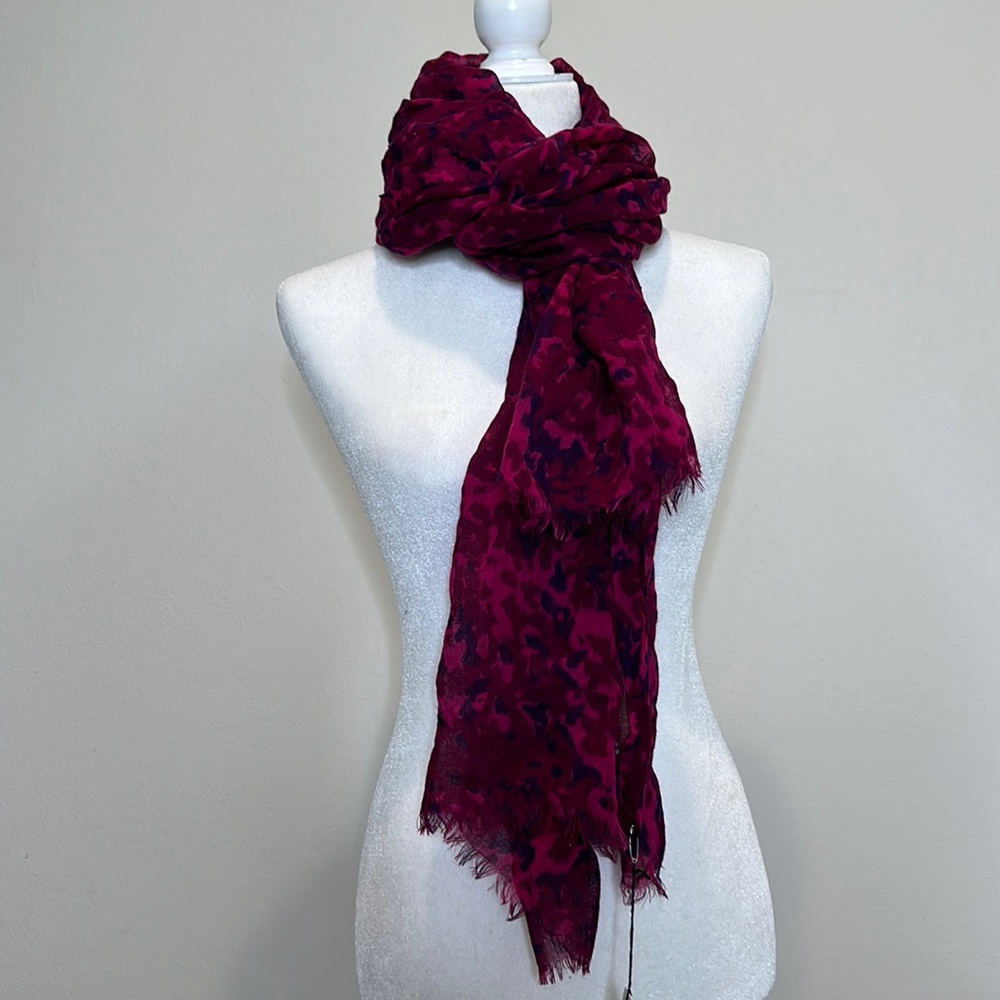 Mercy Delta Wool and Silk Scarf NWT